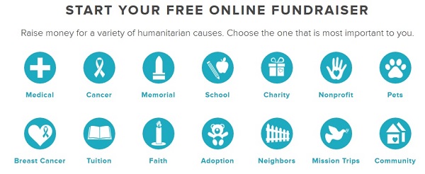 Youcaring free fundraising website