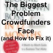 biggest crowdfunding problem