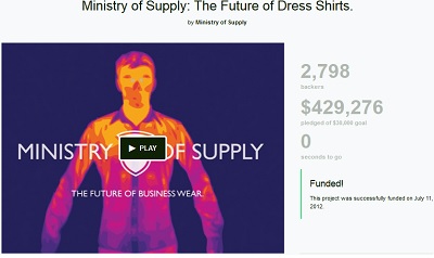 Ministry of Supply After the Crowdfunding Campaign
