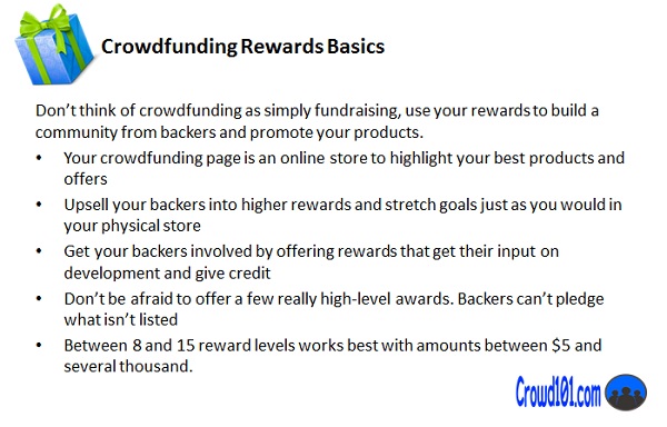 crowdfunding rewards basics