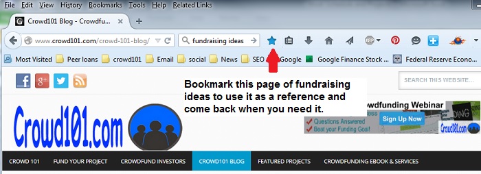 Bookmark Fundraising Ideas