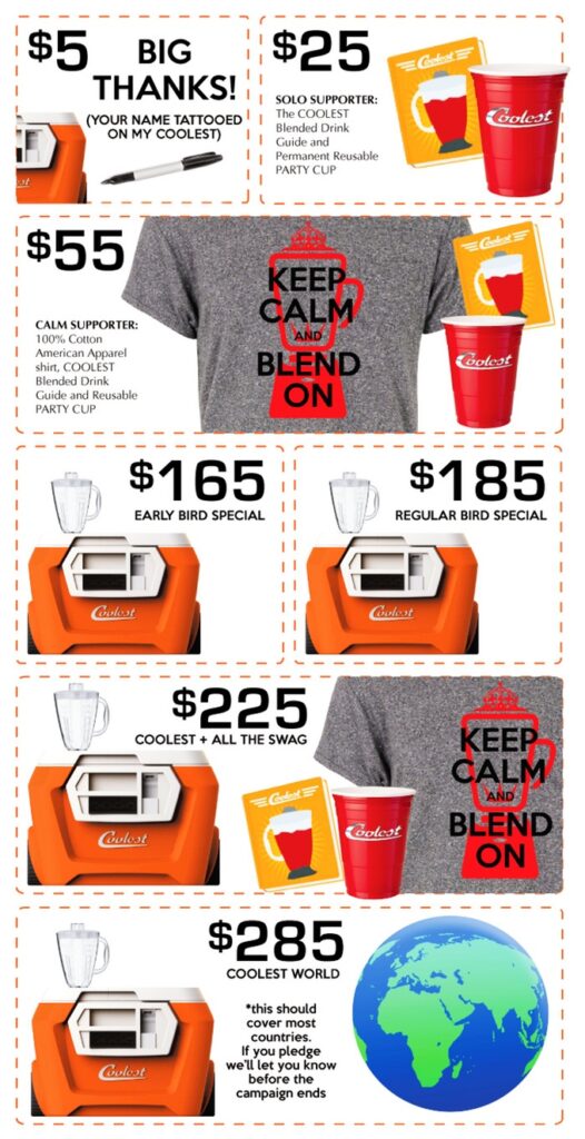 Crowdfunding Rewards Coolest Cooler