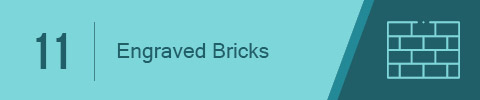 Sell engraved bricks as your next church fundraising idea!