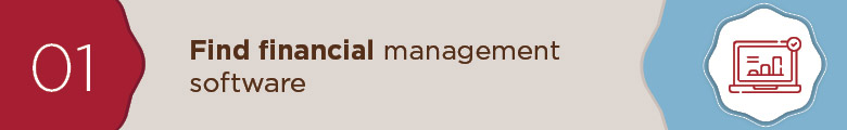 Find financial management software.