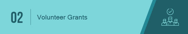 Offering volunteer grants is one of the most effective workplace giving strategies.