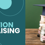 The title of the article next to an image of a stack of books and a graduation cap.
