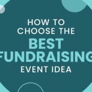 The title of the post, "How to choose the best fundraising idea"