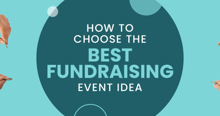 The title of the post, "How to choose the best fundraising idea"
