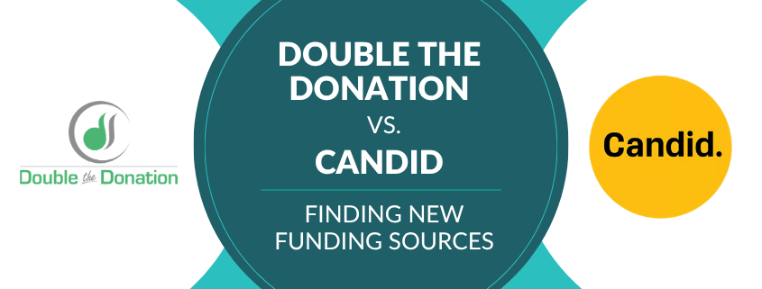 Double the Donation vs. Candid: Finding New Funding Sources