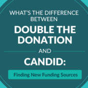 Double the Donation vs. Candid Finding New Funding Sources