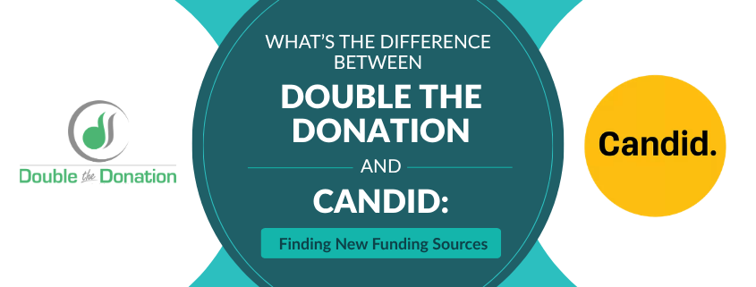 Double the Donation vs. Candid Finding New Funding Sources