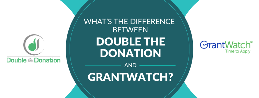Double the Donation vs. GrantWatch Sourcing Nonprofit Funds