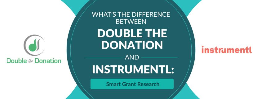 Double the Donation vs. Instrumentl Smart Grant Research